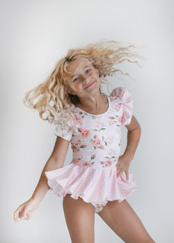 Pale Rose Skirted Leotard