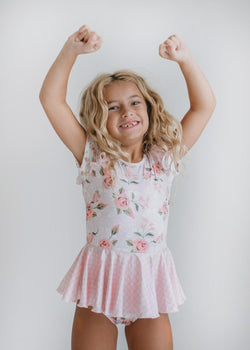 Pale Rose Skirted Leotard