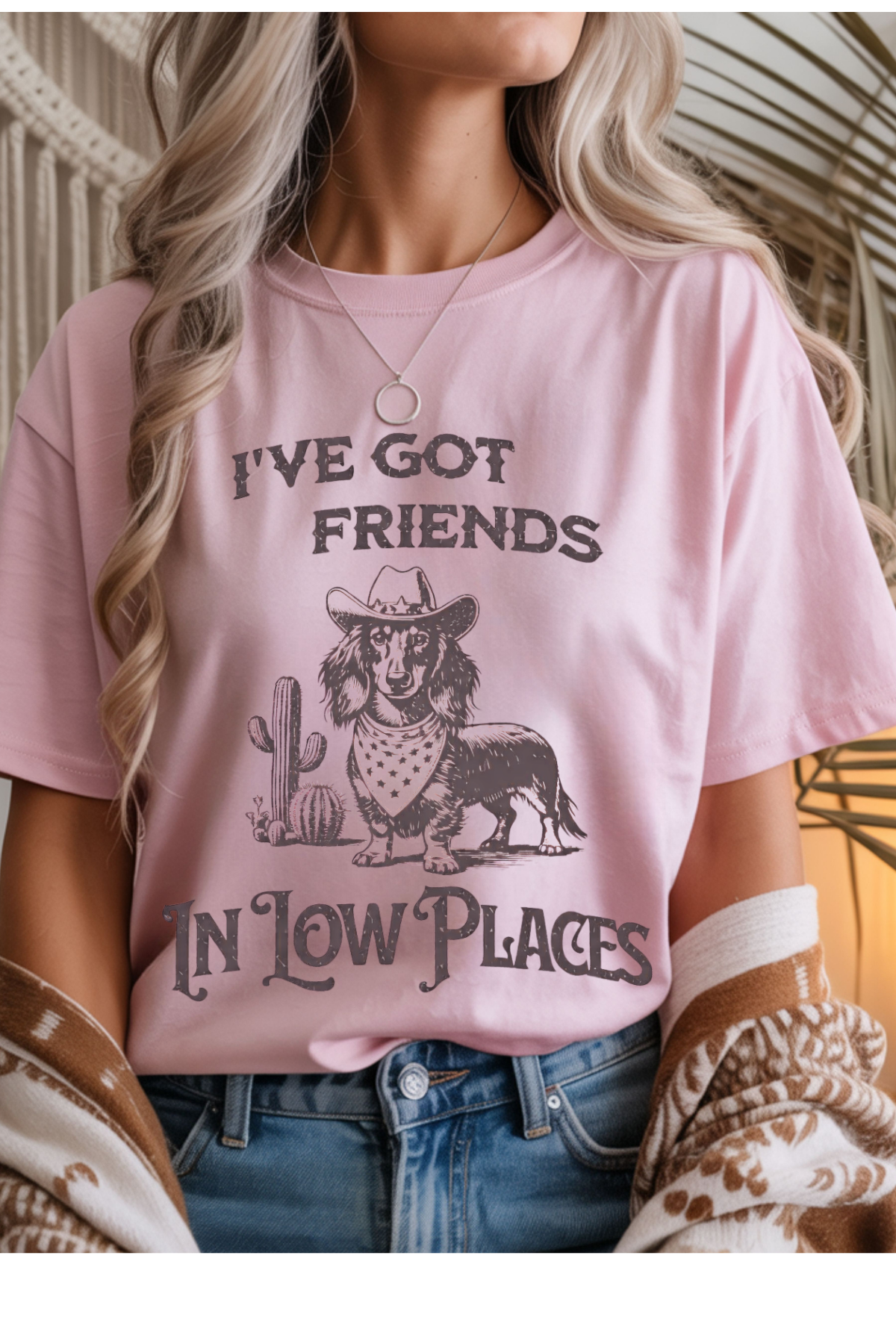 Friends In Low Places Graphic Tee