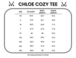 Chloe Cozy Tee - White | Women's V-Neck Top