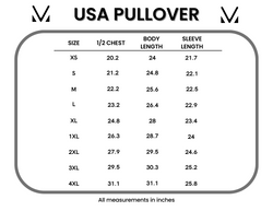 USA Pullover - White