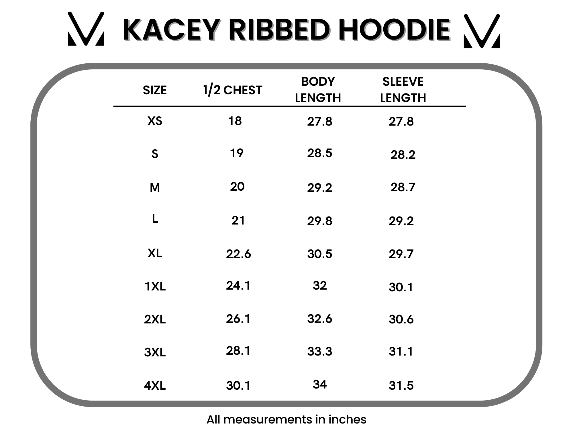 Kacey Ribbed Hoodie - Black