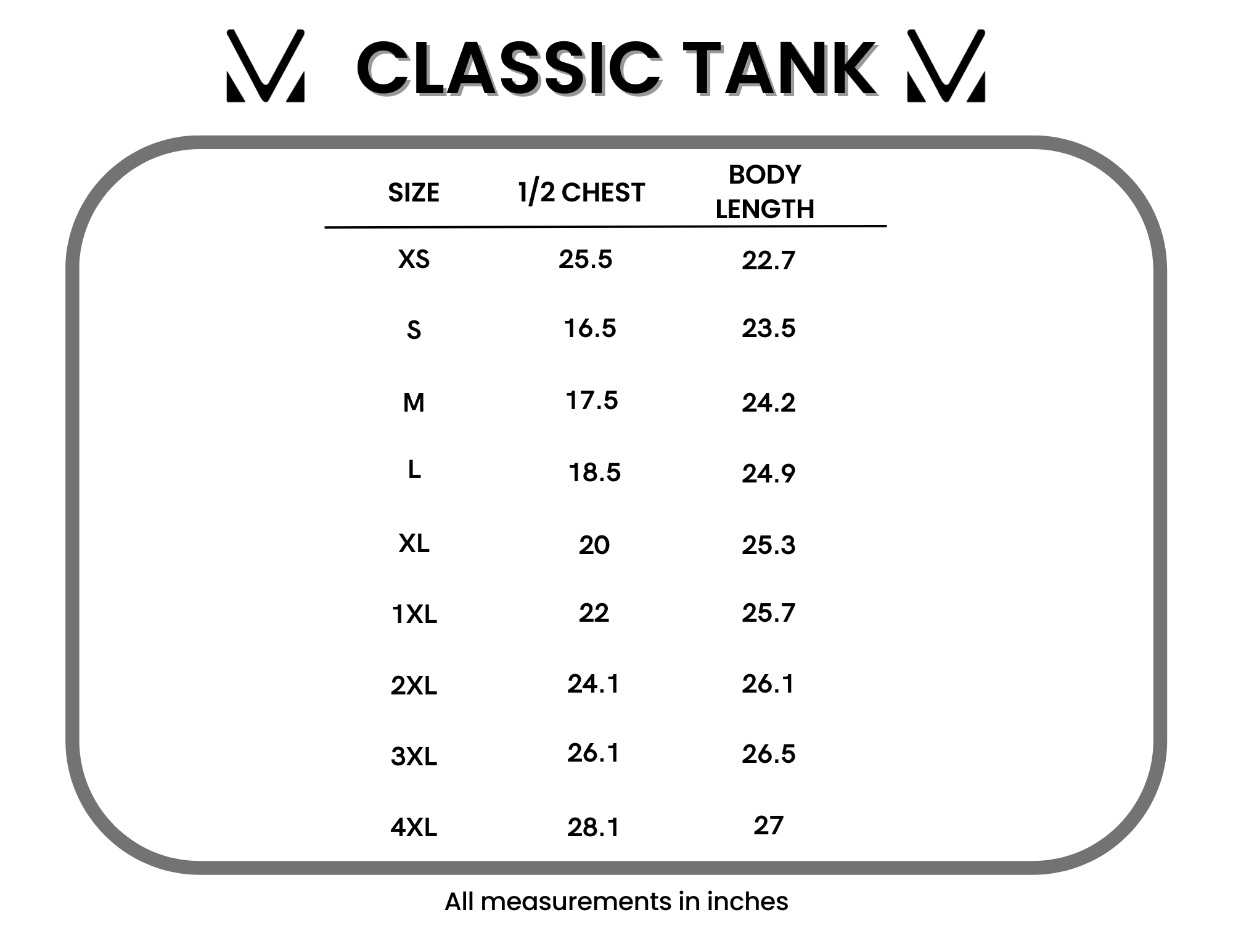 Classic Tank - Blue and White