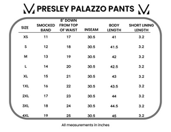Presley Palazzo Pants - Brick