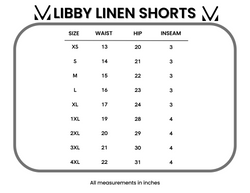 Libby Linen Shorts - Cream