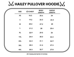 Hailey Pullover Hoodie - Faded Navy Freedom Stars and Stripes