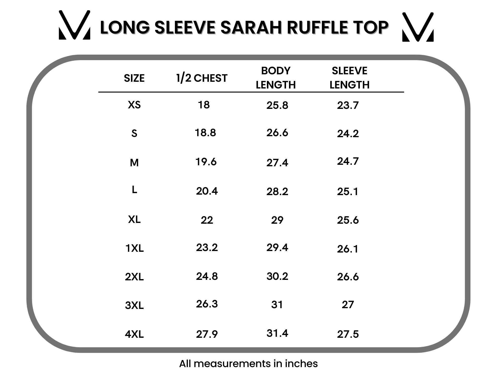 Long Sleeve Sarah Ruffle Top - Autumn Blossom