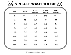 Vintage Wash Hoodie - Hunter Green