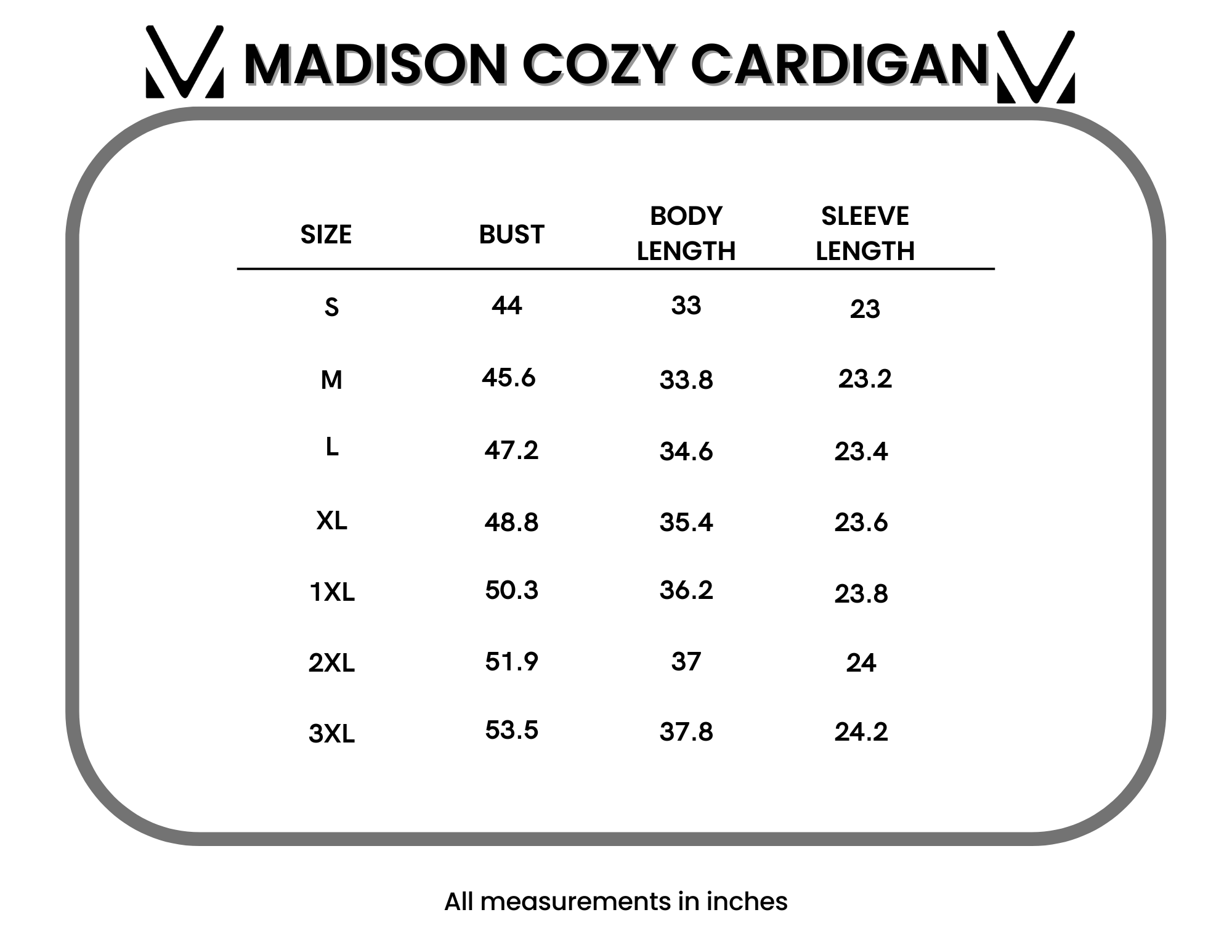 Madison Cozy Cardigan - Black
