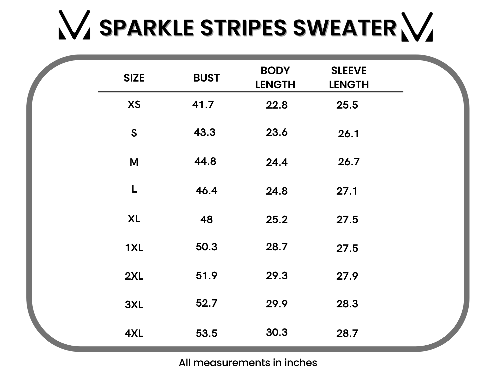 Sparkle Stripes Sweater