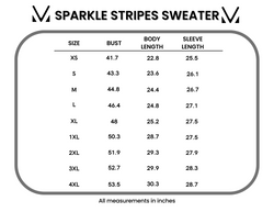 Sparkle Stripes Sweater