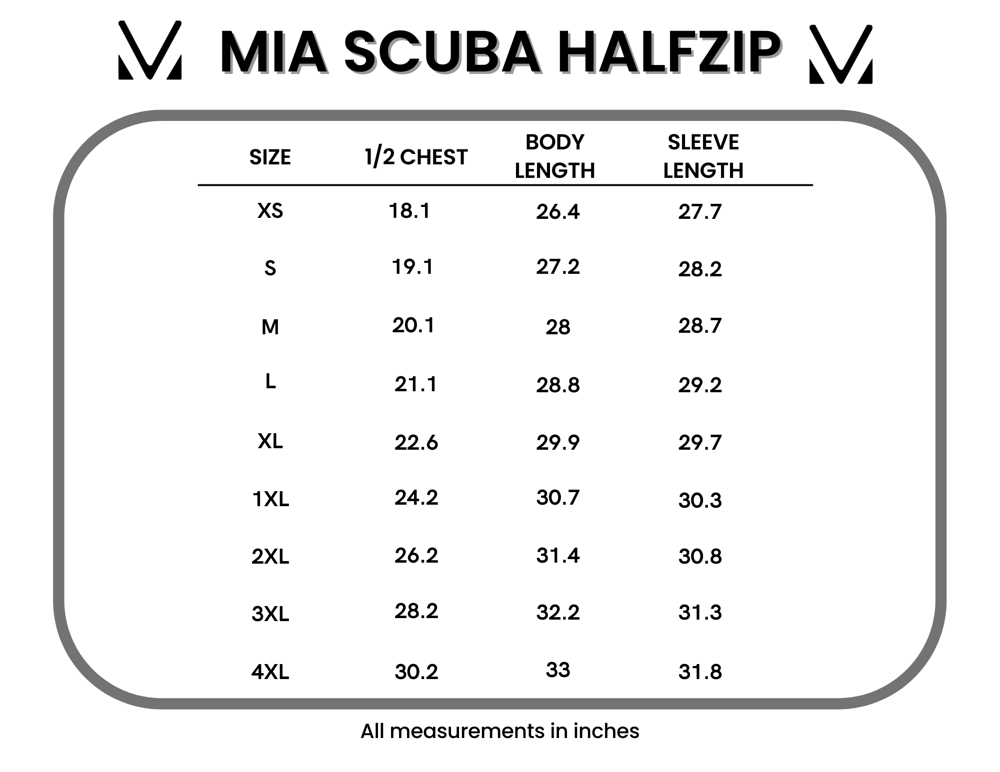 Mia Scuba Halfzip - Black