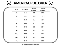 America Pullover - Blue