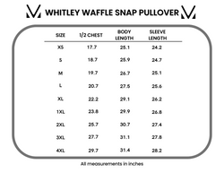 Whitley Waffle Snap Pullover - Brown