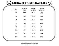 Talina Textured Sweater - Purple