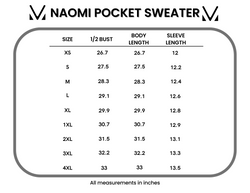 Naomi Pocket Sweater - Latte