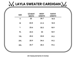 Layla Sweater Cardigan - Grey