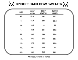 Bridget Back Bow Sweater - Hunter Green