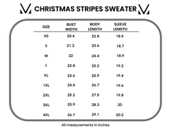Christmas Stripes Sweater