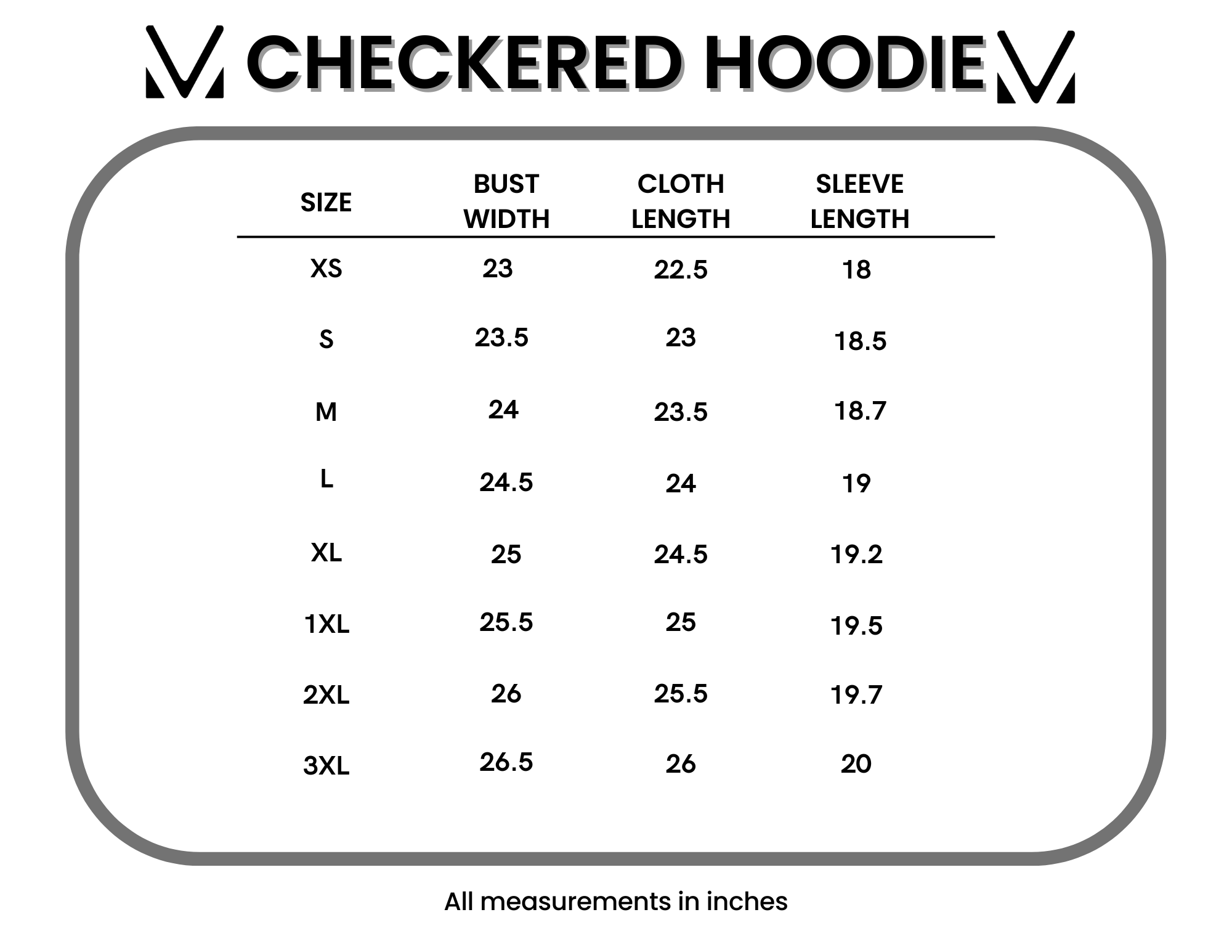 Checkered Hoodie - Pink and White