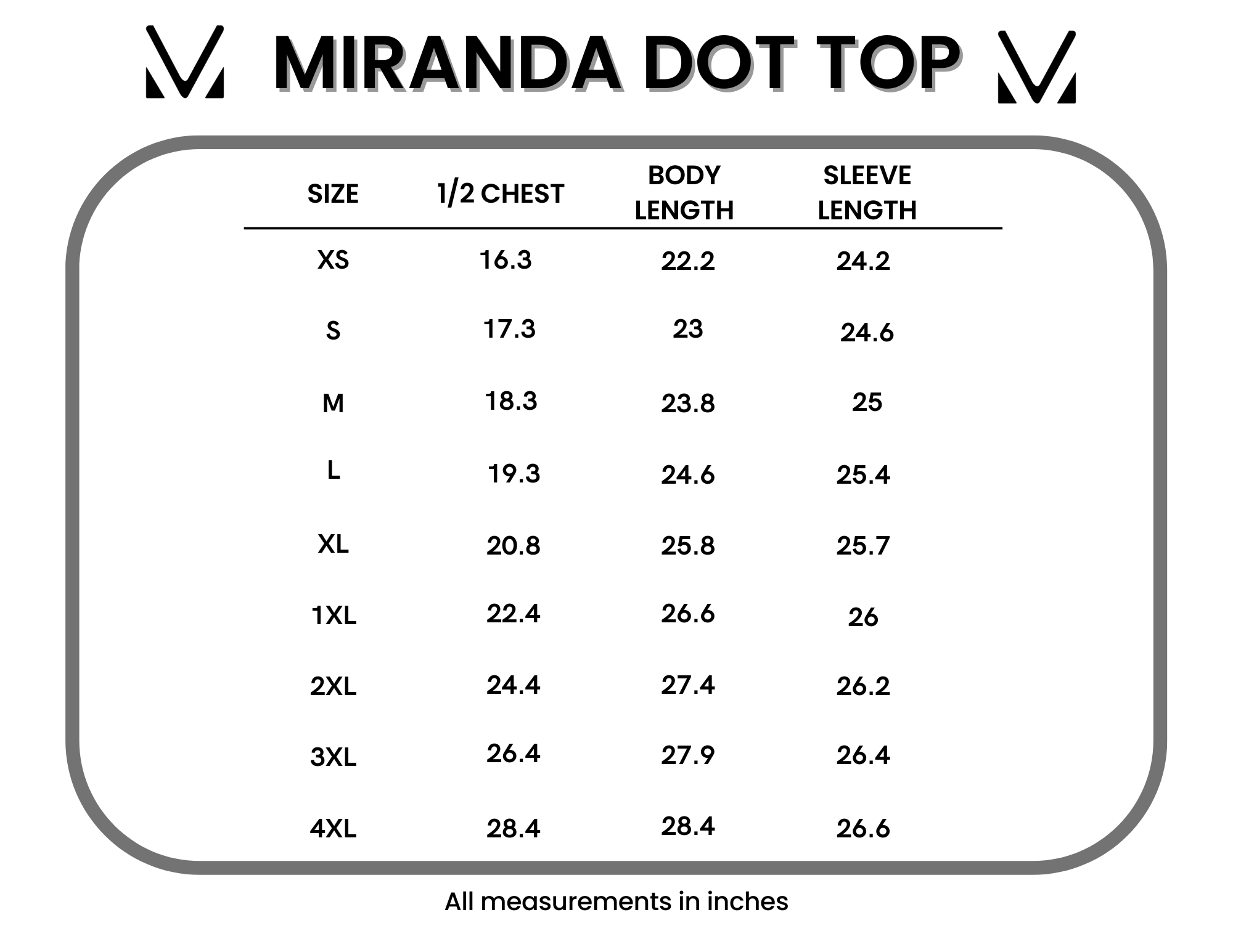 Miranda Dot Top - Brown