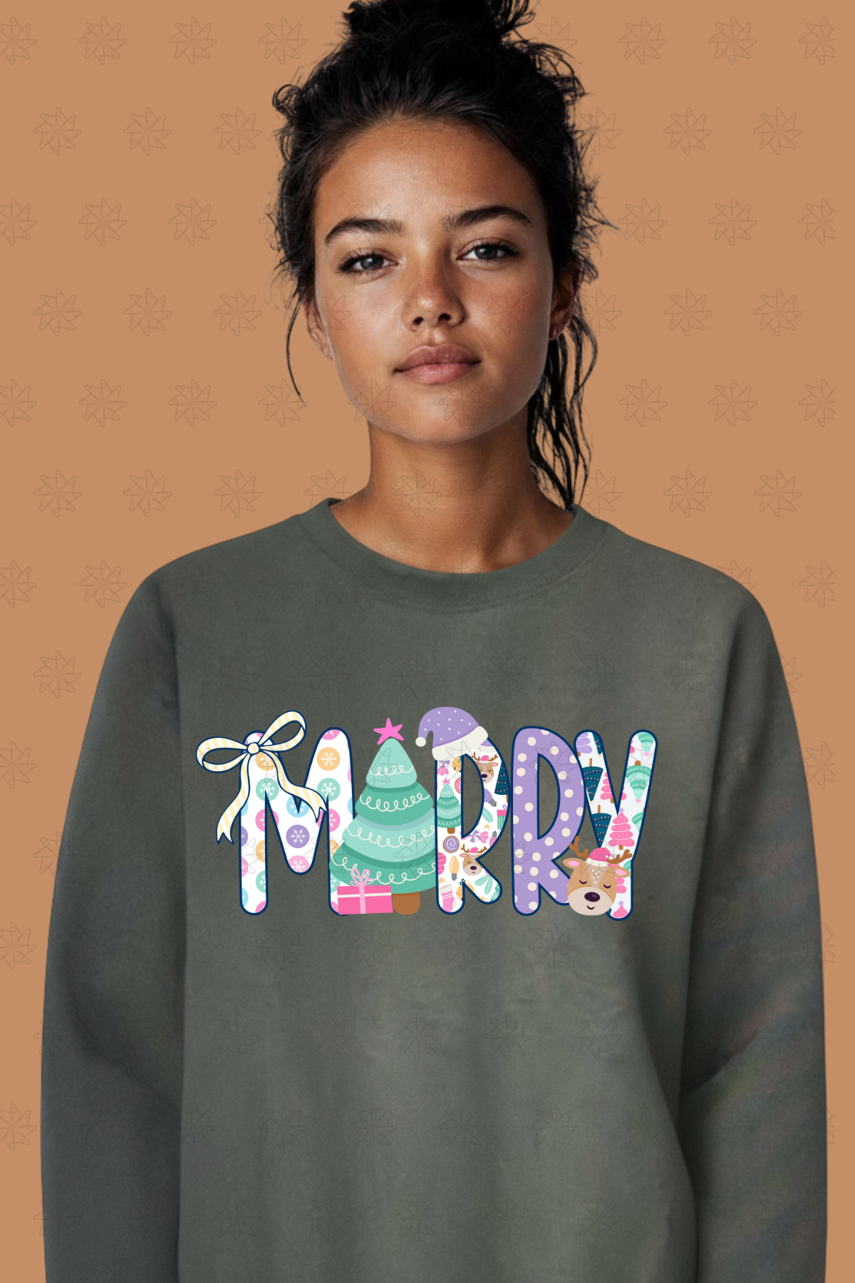 Merry Colorful Sweatshirt