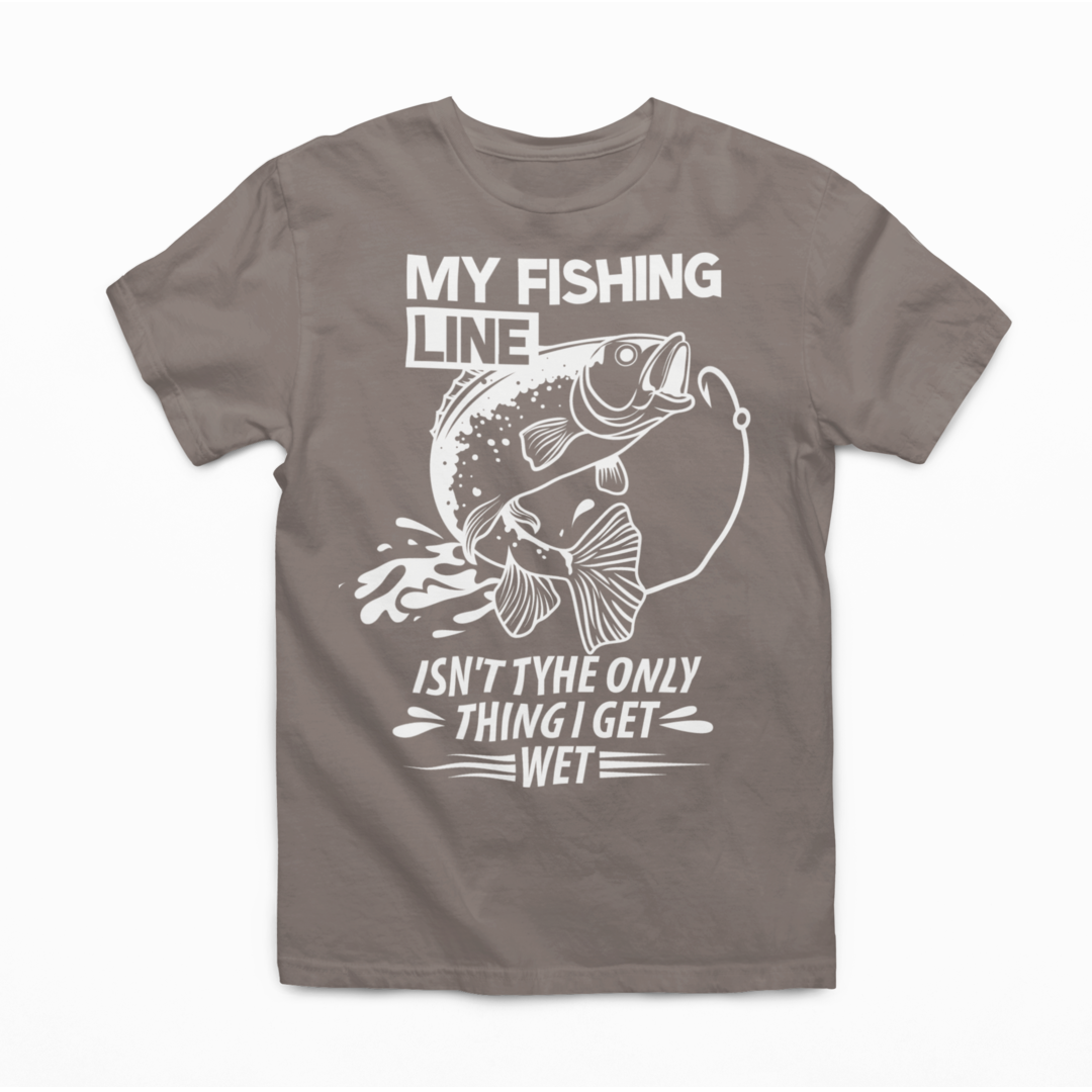 My Fishing Line Graphic Tee