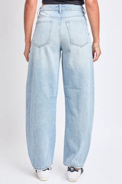 Women's Rigid Detailed Barrel Jeans
