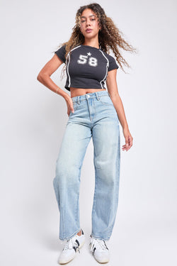 Women's Rigid Detailed Barrel Jeans