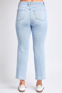Women's Luxe High Rise Vintage Stretch Straight Leg Jeans