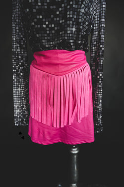 ROUND UP SKORT* BUBBLEGUM