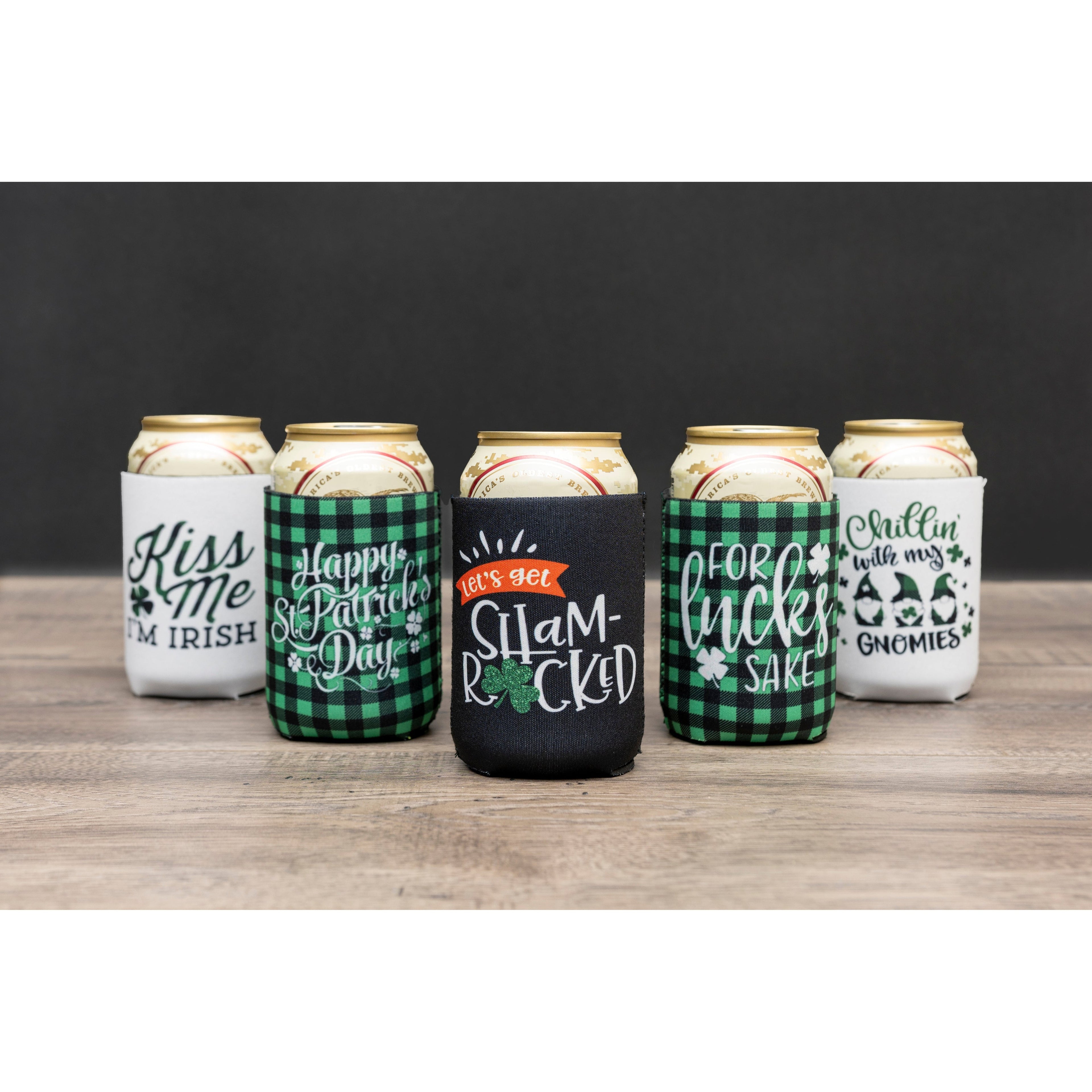 *Ready to Ship| St. Patrick’s Day Neoprene Slim & Regular Can Holders