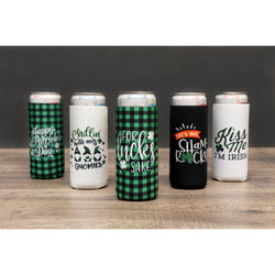 *Ready to Ship| St. Patrick’s Day Neoprene Slim & Regular Can Holders