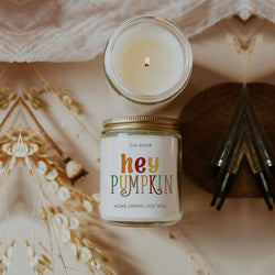 Hey Pumpkin Candle Non Toxic