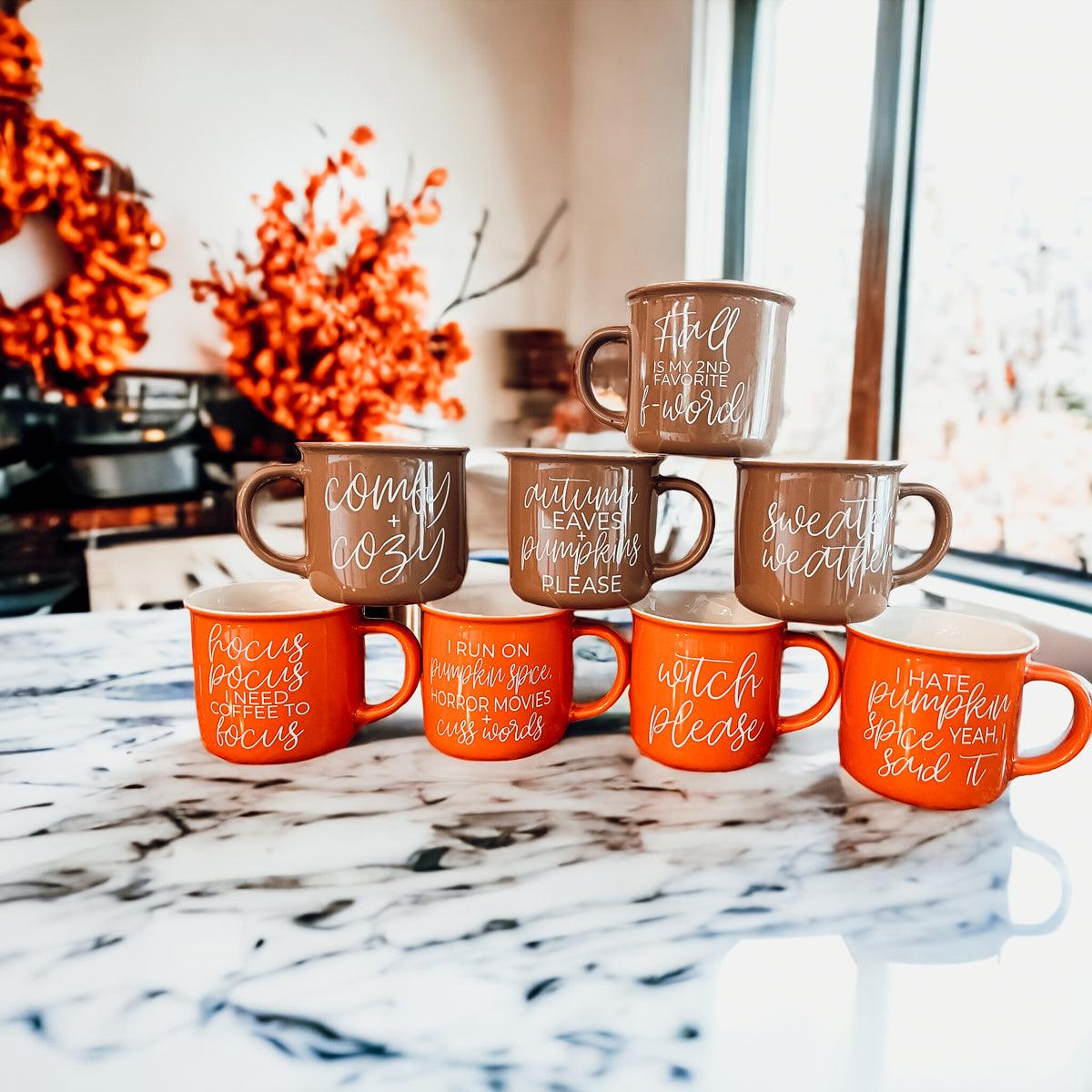 Where to buy Halloween and Fall Coffee Mugs for quick shipping?
Spooky Season Coffee Lifestyle Cup
Halloween Morning Coffee Mug Collection
Contemporary Halloween Coffee Mug Design
Modern Witch Theme Coffee Cup Orange
Trendy Halloween Decor Coffee Mug