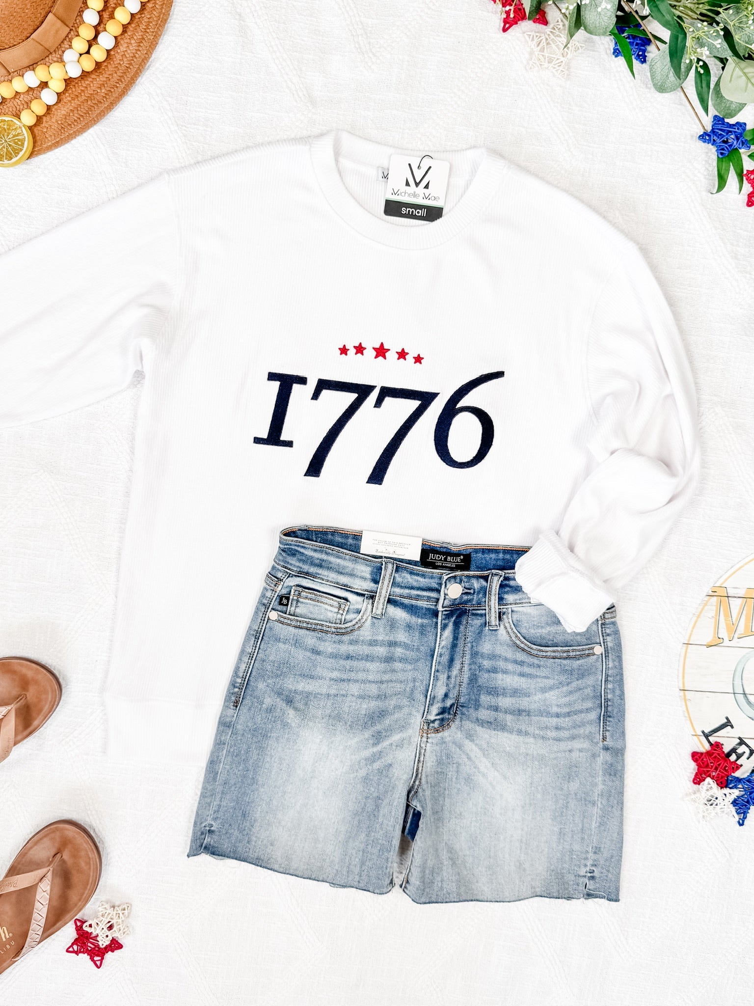 Corrine Embroidered Pullover Top - 1776