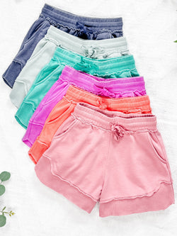 French Terry Stevie Shorts - Nautical Navy