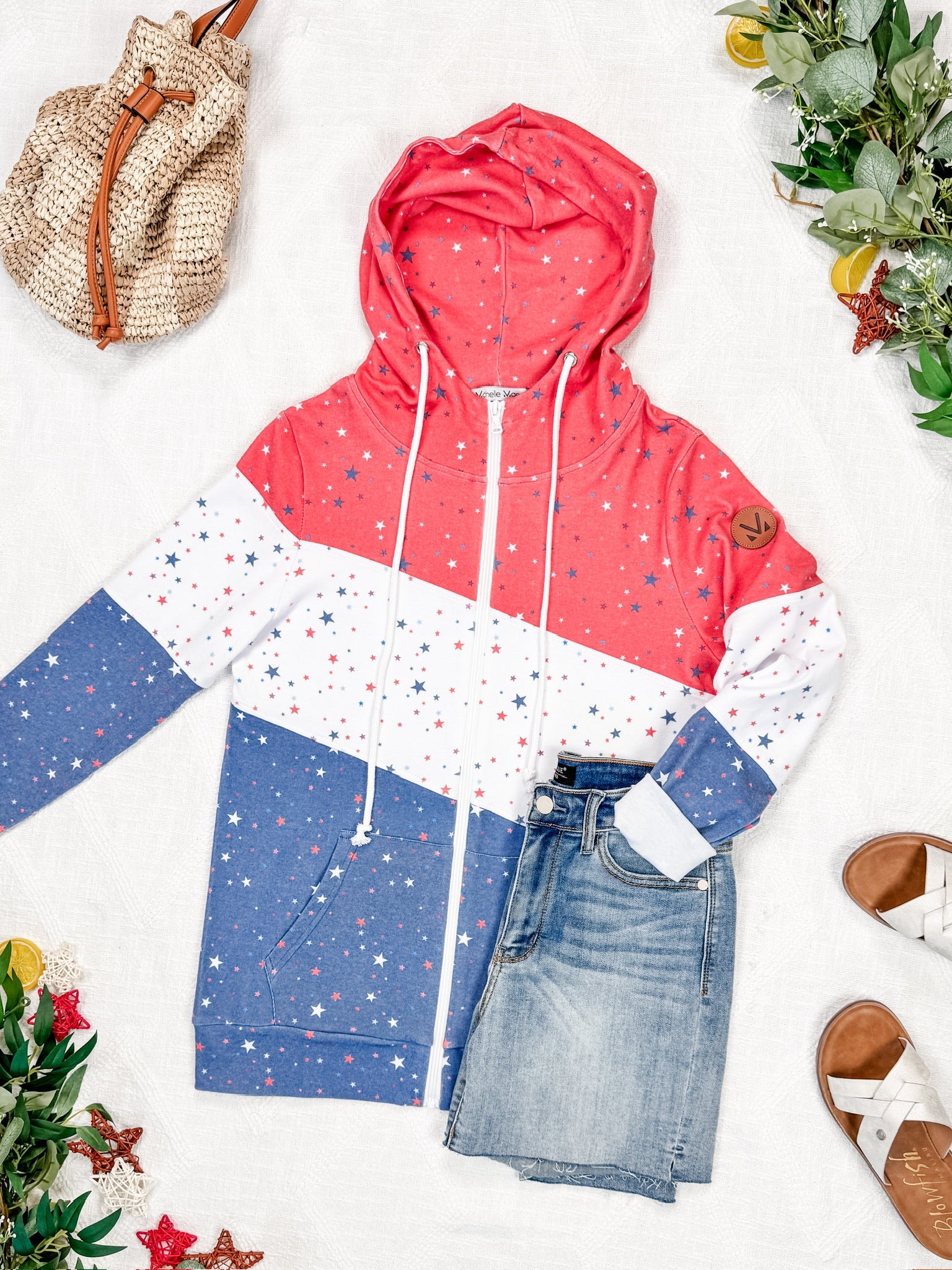 Colorblock Fullzip - Liberty Stars Trio