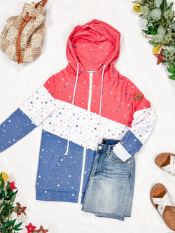 Colorblock Fullzip - Liberty Stars Trio
