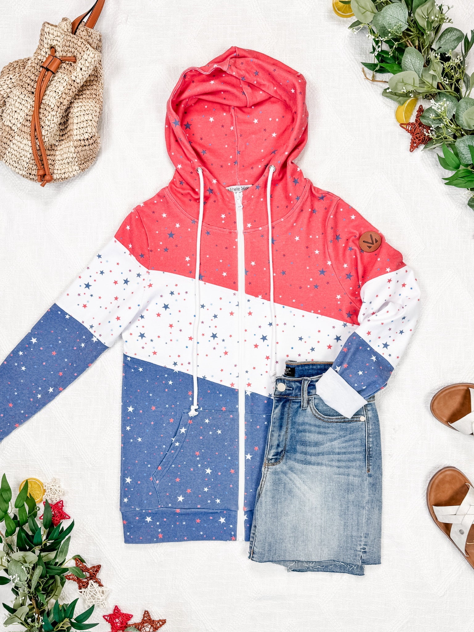 Colorblock Fullzip - Liberty Stars Trio