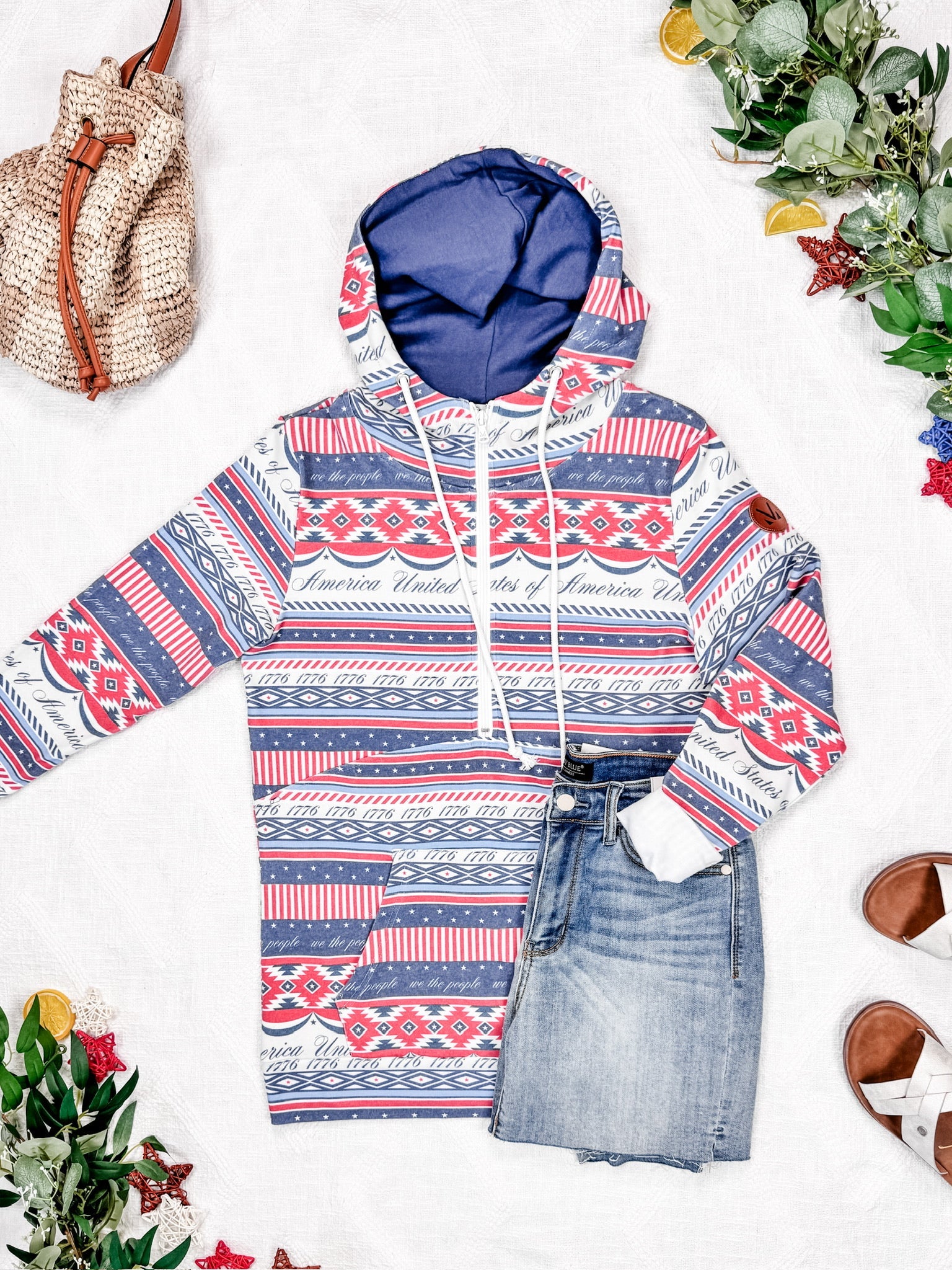 HalfZip Hoodie - American Roots