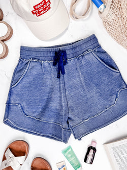 French Terry Stevie Shorts - Nautical Navy
