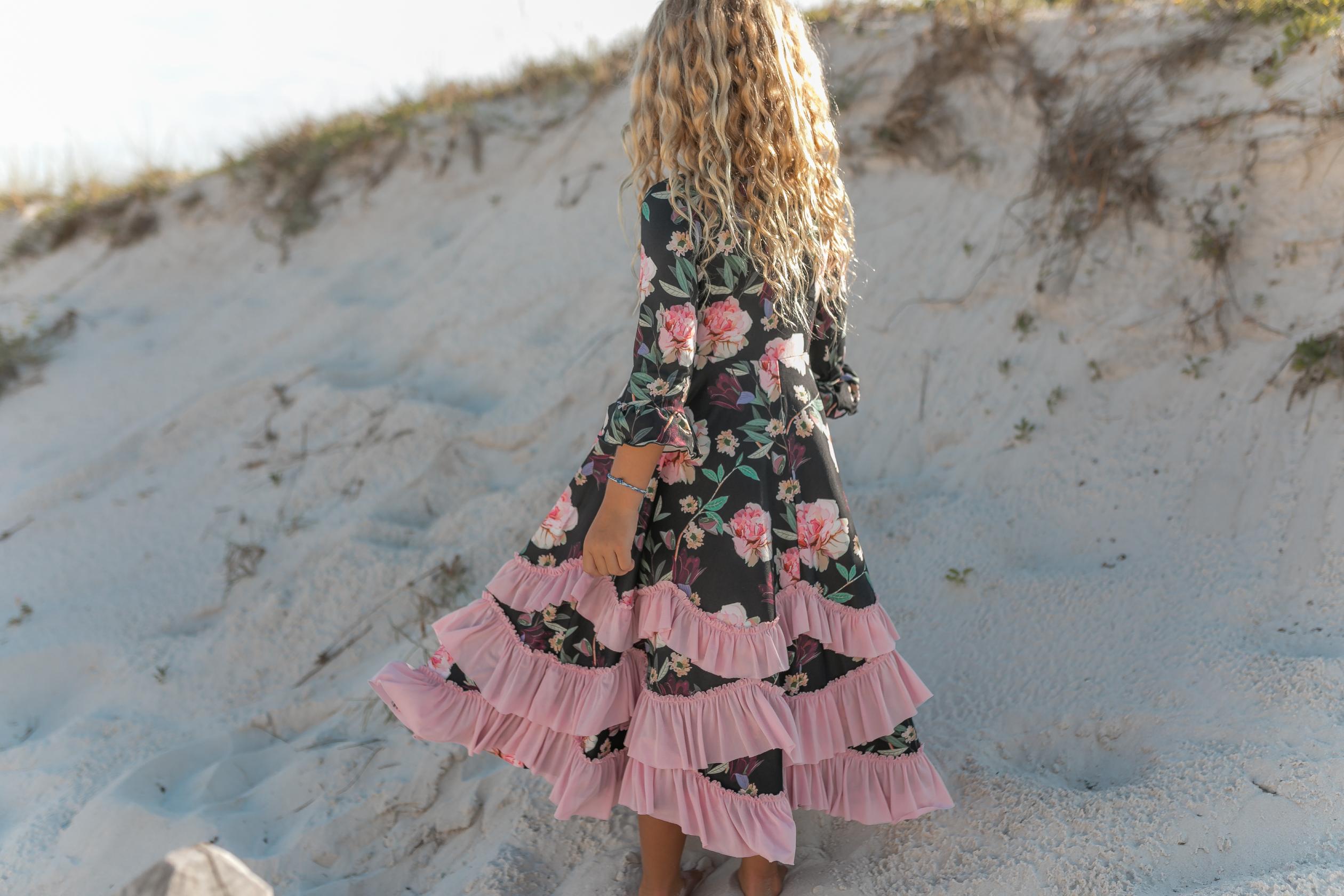 Pink Ruffles Dress