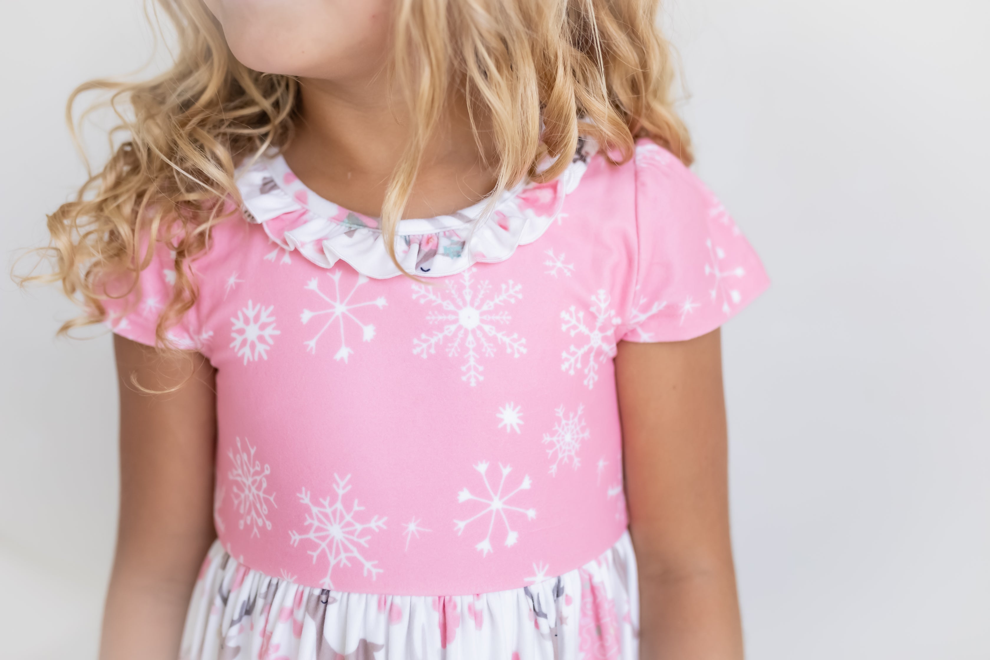 Pink Deer Lounge Play Gown