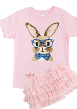 Smart Bunny Faux Embroidery KIDS