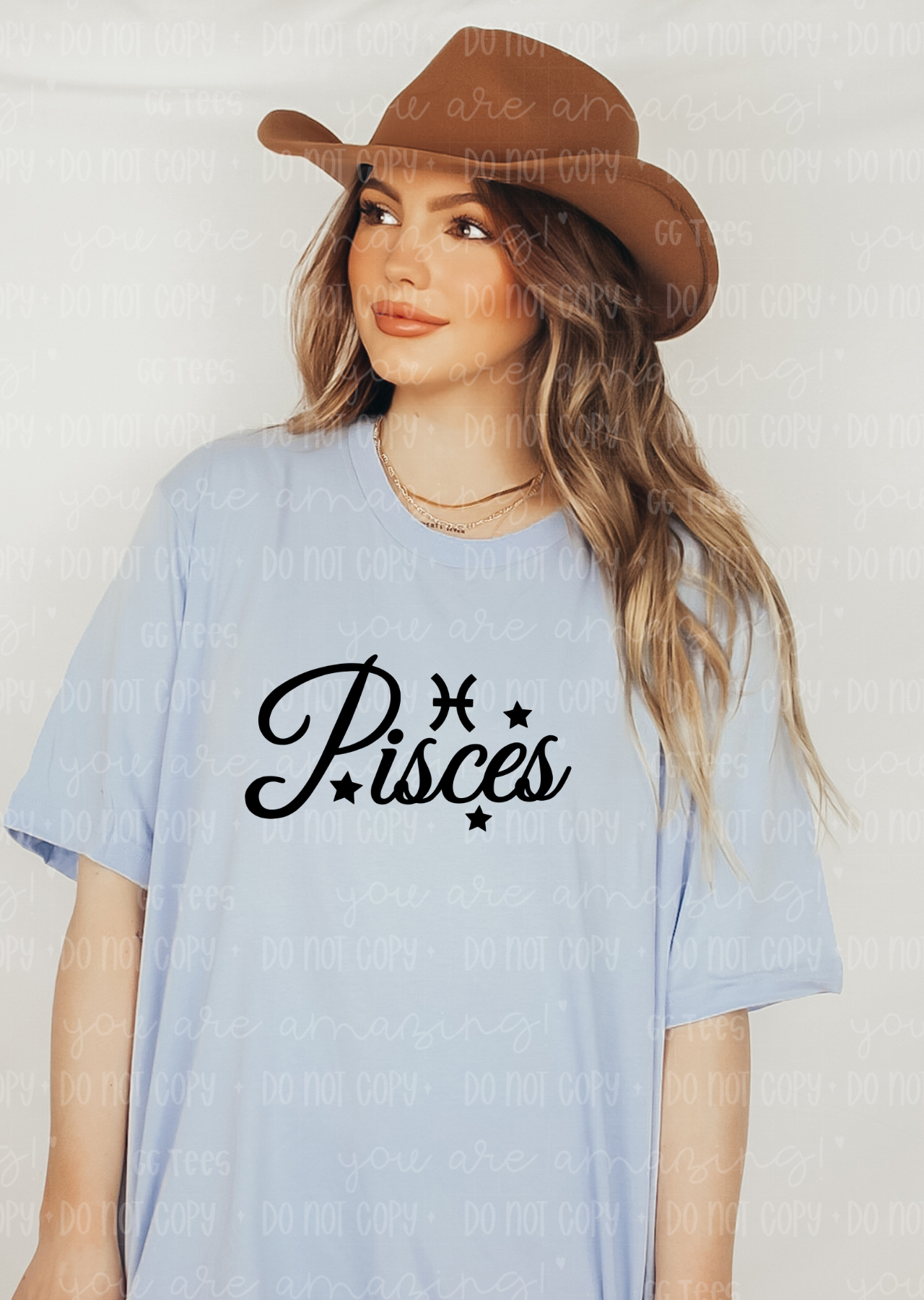 Pisces Zodiac Sign Tee