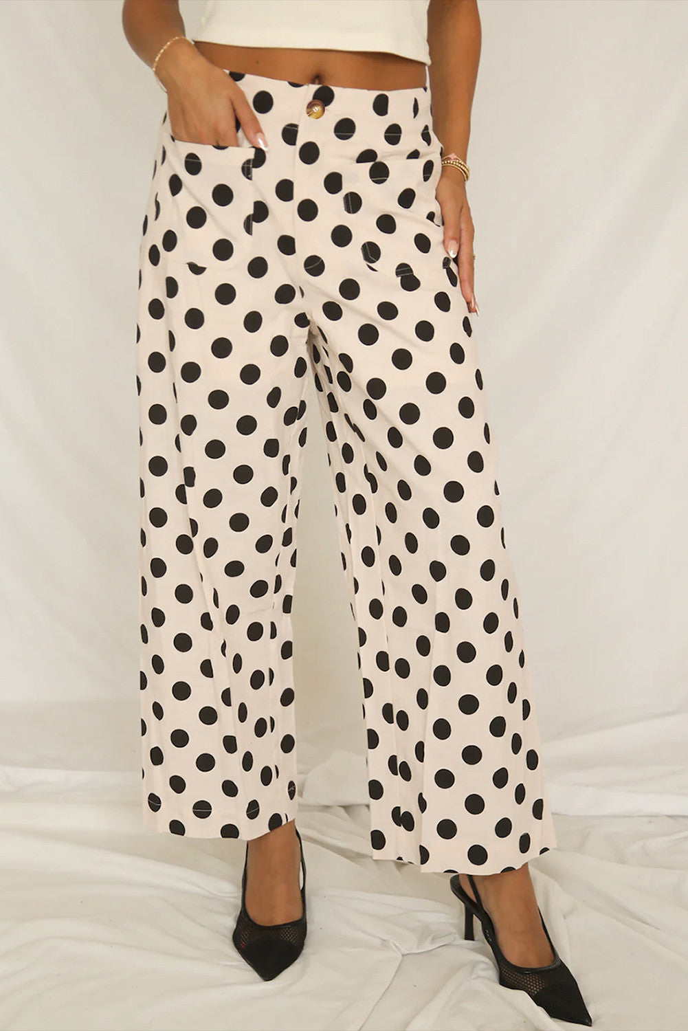 Polka Dot Loose Pants WTW