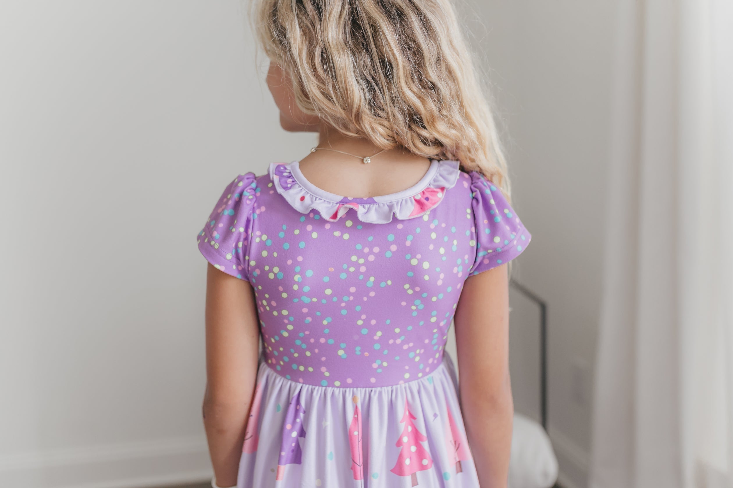 Purple Tree Lounge Gown