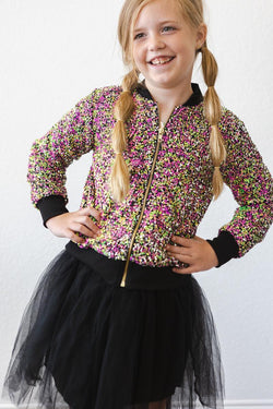 SALE Rainbow Sequin Jacket