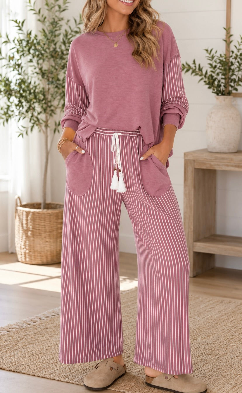 Raw Edge Pocket Casual Set WTW